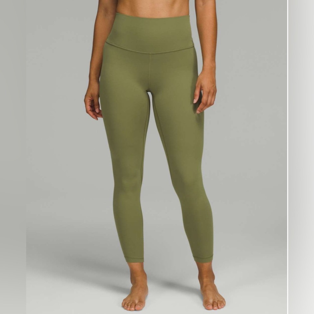 Lululemon Align High Rise Pant 25” Green Size 8